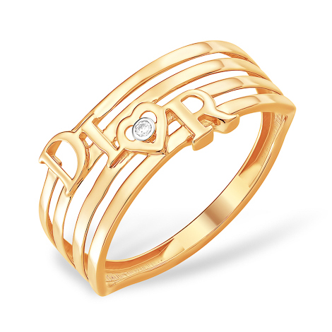 Кольцо из золота "DIOR"