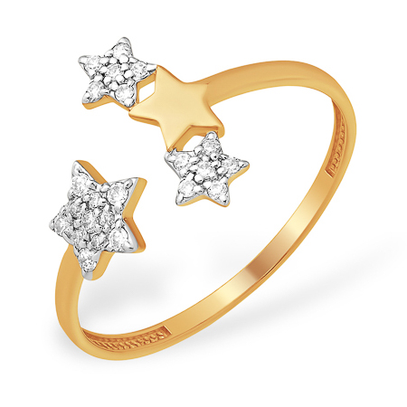 Золотое кольцо со звёздами 
